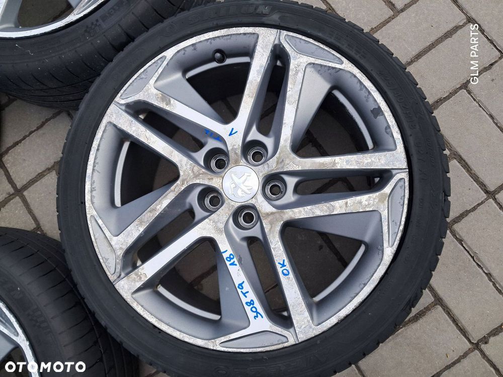 peugeot 308 ii t9 felgi aluminiowe 18" 5x108 et 48 9677989877 - 2