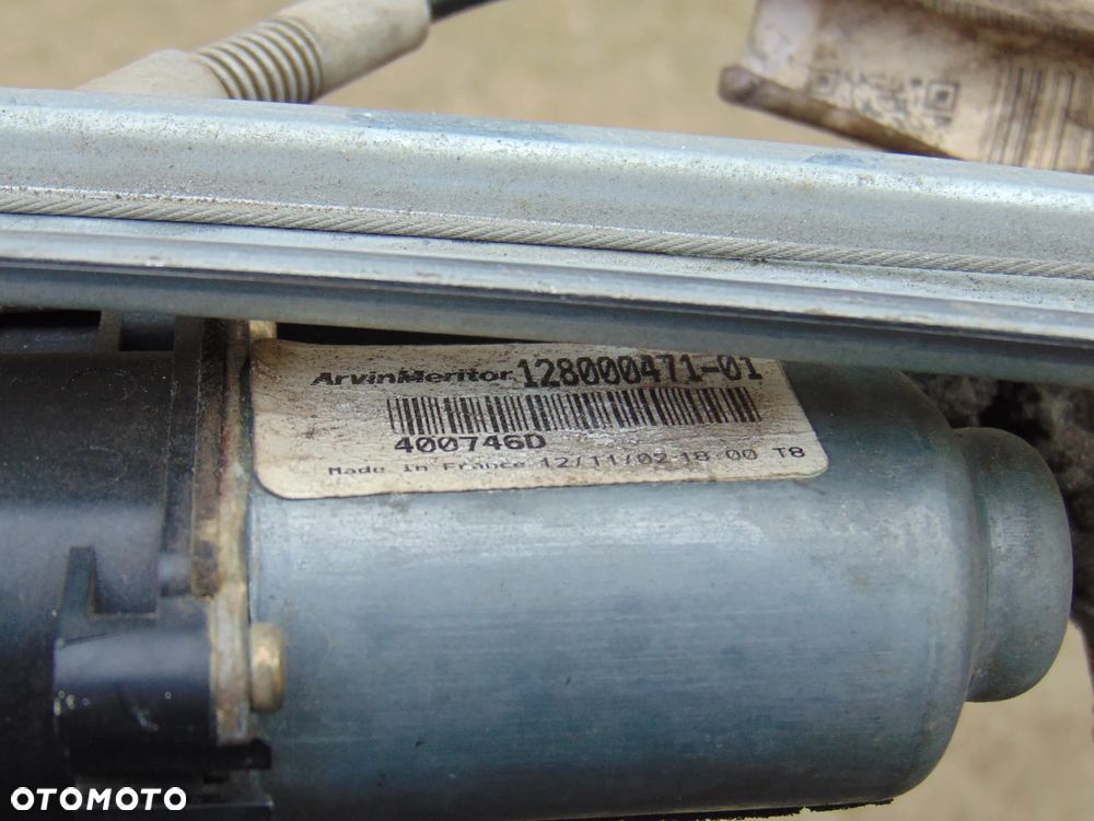 Podnośnik mechanizm szyby kierowcy lewy przód przedni Renault Megane 2 II 3D 3 drzwi 02-06r - 11