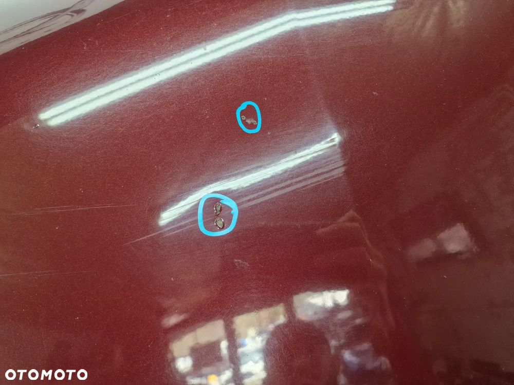 NISSAN PRIMERA P12 02- ŁADNA KOMPLETNA MASKA , KOLOR BORDO METALIK , NR AUKCJI NM83 - 11