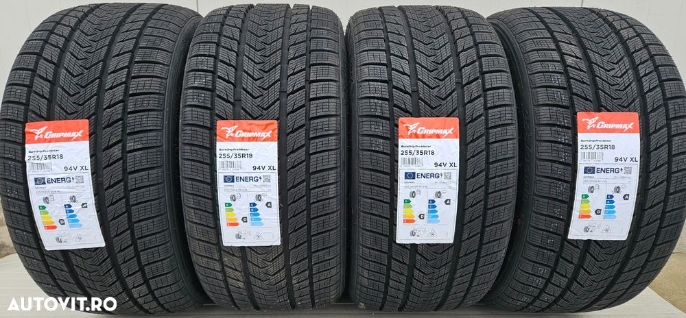 255/35 R18, 94V XL, GRIPMAX, Anvelope iarna M+S,Aderenta clasa A