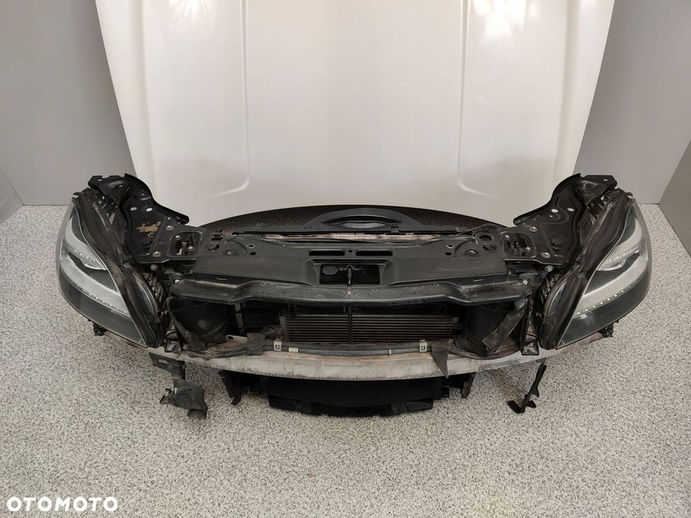 MERCEDES W218 CLS 63 AMG ZDERZAK MASKA CHŁODNICE PAS - 6