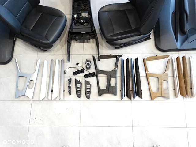 X3 F25 Euro Skóra Nevada Ambiente Grzane Pompowane Fotele Rolety Pamięć Przeszycia Podłokietnik Boczki Podświetlane Wiązki - 27