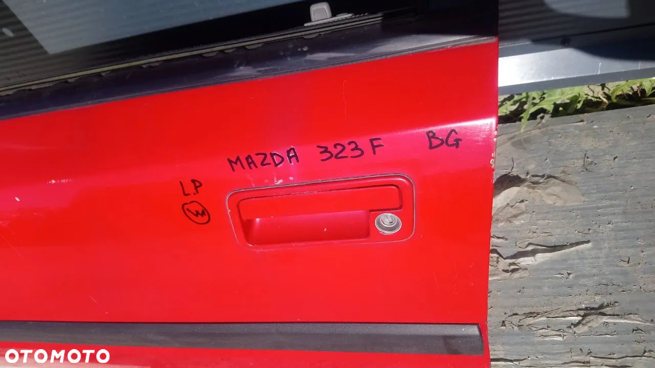 DRZWI MAZDA 323F BG LEWY PRZÓD - 4