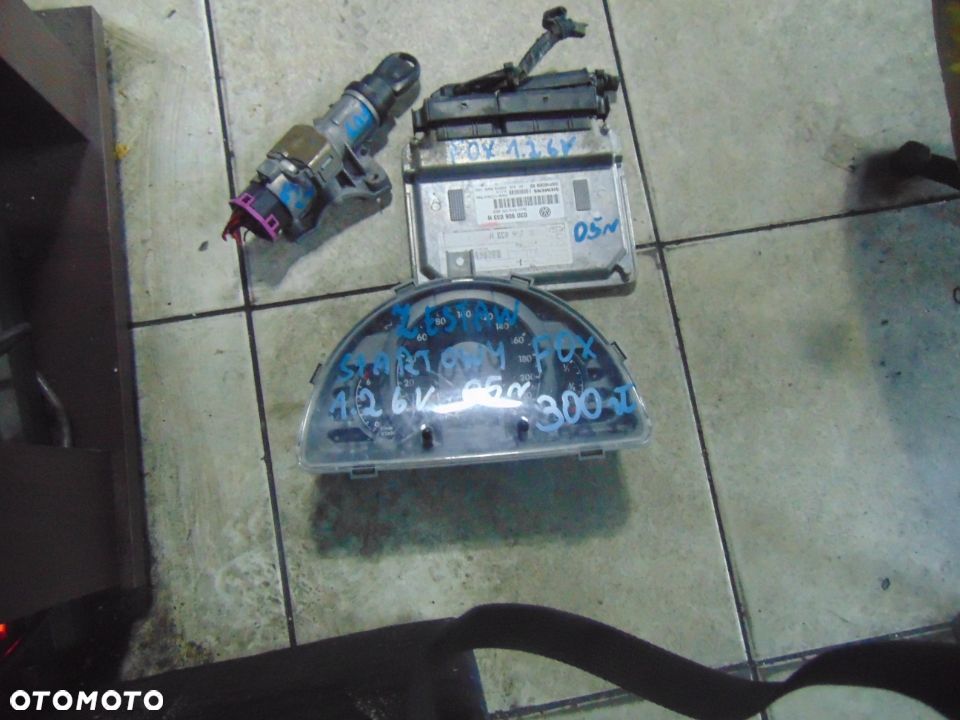 Zestaw startowy  VW Fox 2005 rok 1,2 6 v - 2