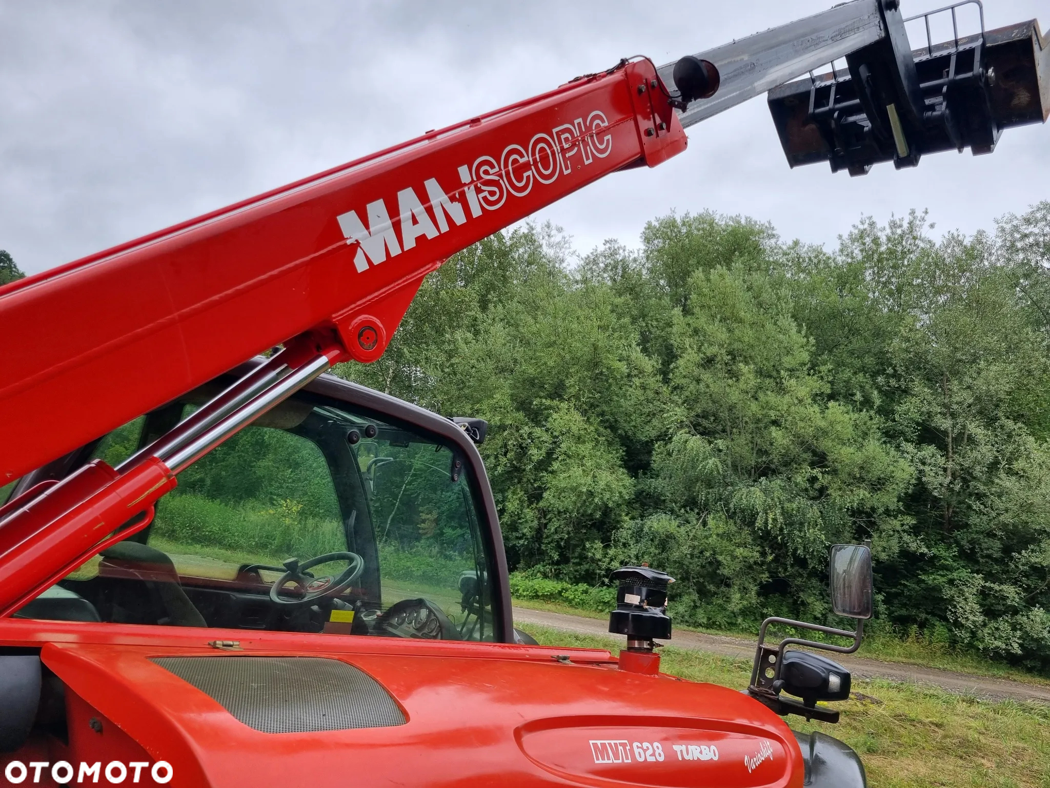 Manitou MVT 628 Ładowarka teleskopowa 6 metrów Udzwig 2,9tony idealny stan z Norwegii 2011r Niski przebieg Łyżka i widły - 6
