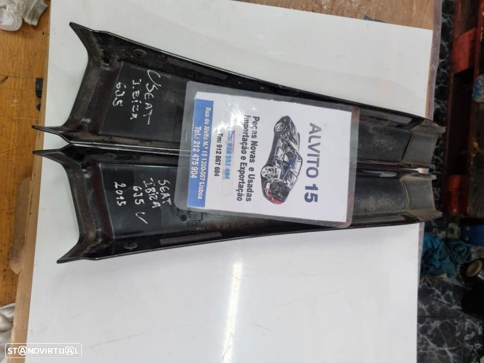 frisos dos pilares das portas Seat Ibiza 6j5 2015 - 2