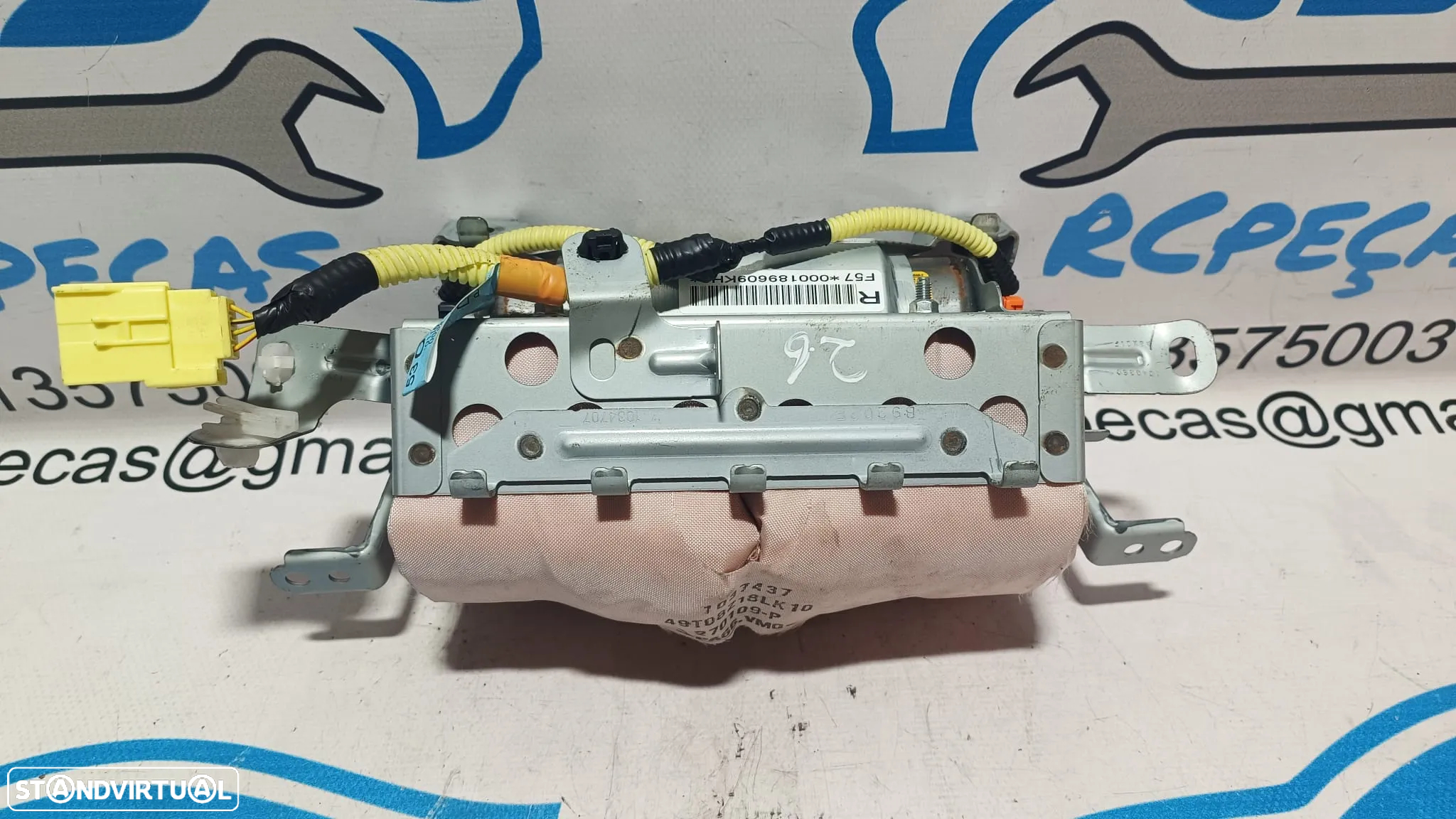 AIRBAG PASSAGEIRO PENDURA LEXUS IS II 2 MK2 E2 IS220 IS 220 1037437 49T08Z19LK10 270109P - 3