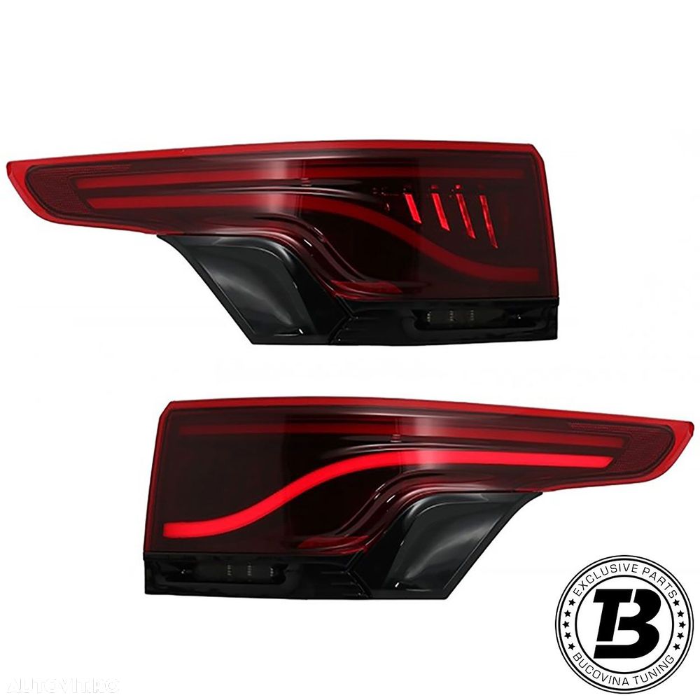 Stopuri Glohh LED compatibile cu Range Rover Sport L494 - 1