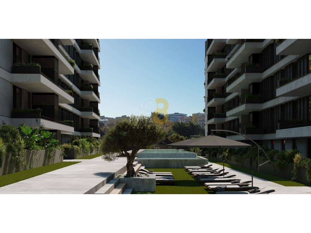Magnifico T1, varanda e box, junto ao Parque da Prelada, Porto - Grande imagem: 3/20