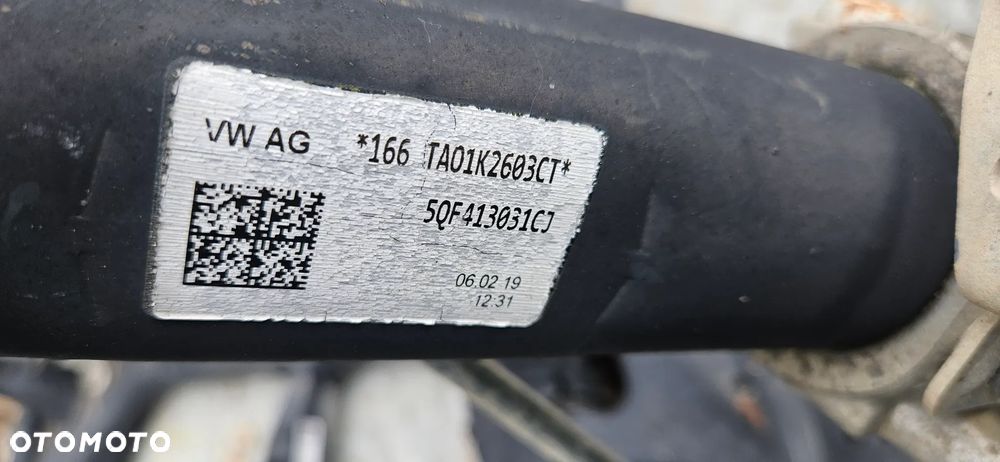 Audi Q3 83A 2.0 TDI Kompletna zwrotnica Zawieszenie Amortyzator 5QF413031CJ Wahacz Piasta Zwrotnica Strona prawa lub lewa Ława przód Sanki - 9