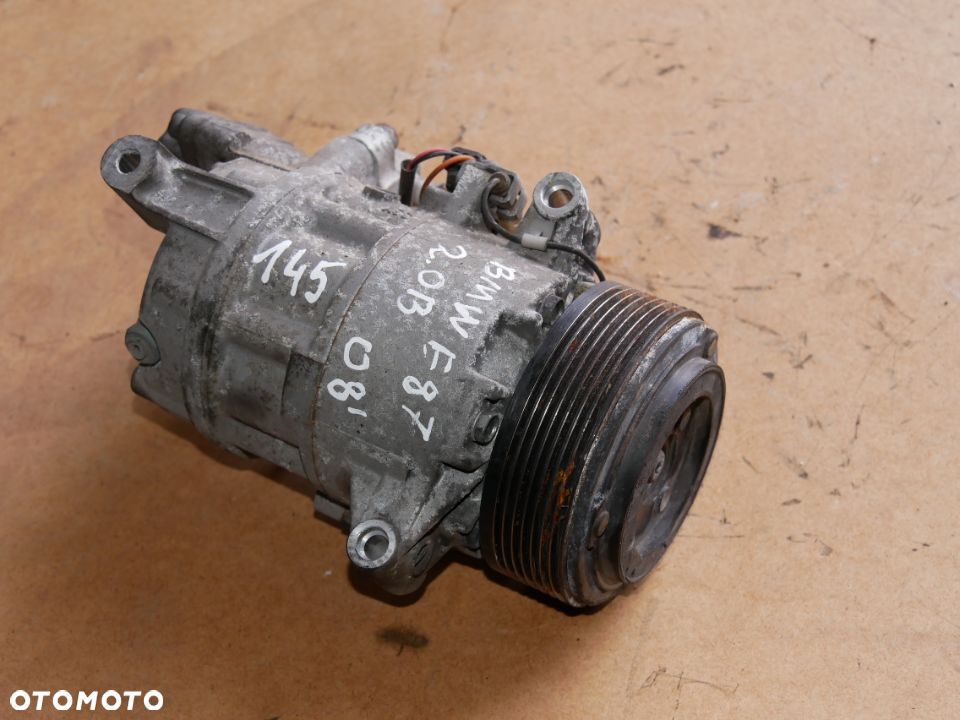 SPRĘŻARKA KLIMATYZACJI BMW E87 2.0B 08' 9182794-02 - 1
