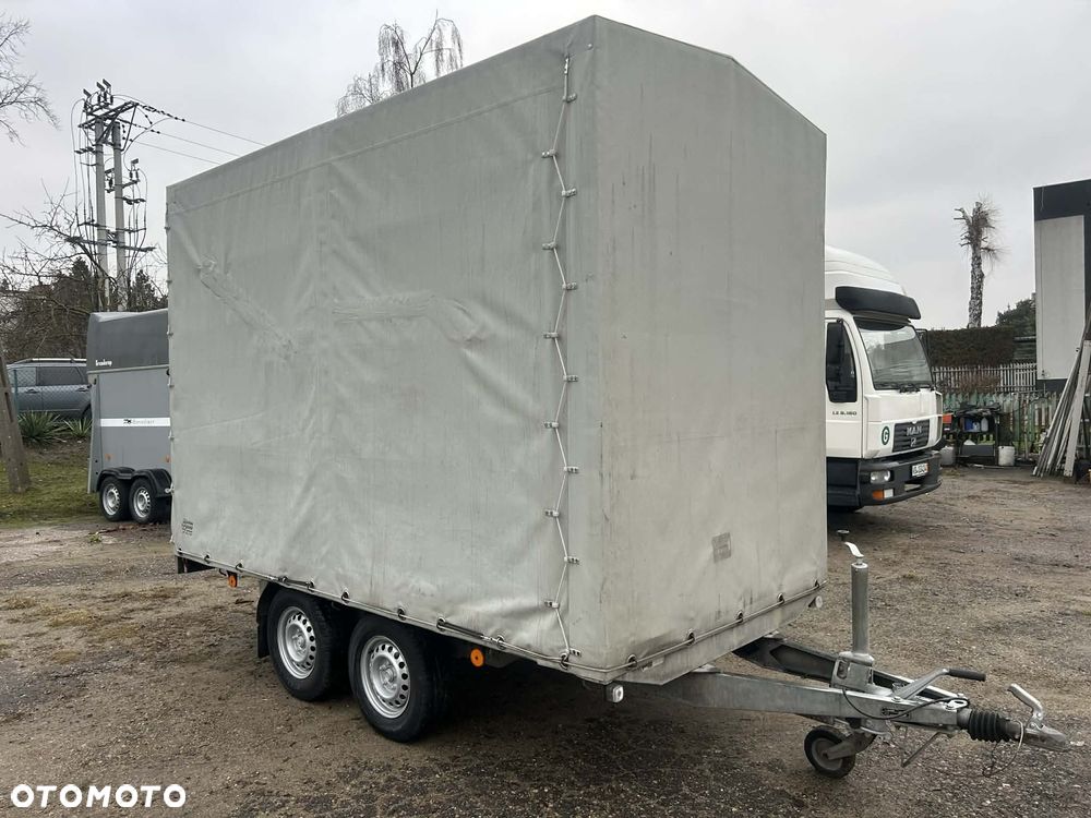 Hapert DL 2000 kg przyczepa plandeka wysoka - 1