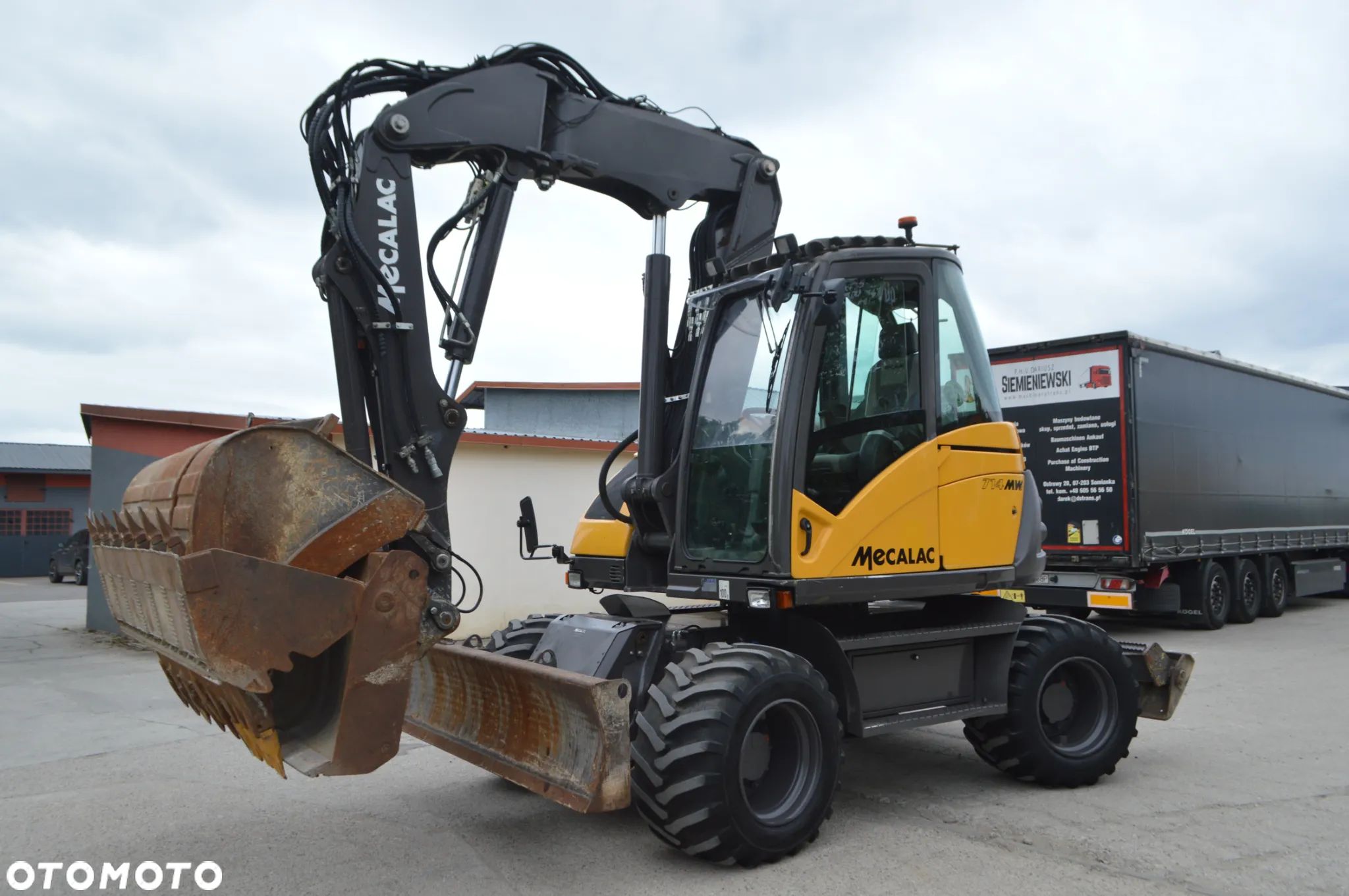 Mecalac MECALAC 714MWE *2012* Komplet łyżek, IDEALNY!!! - 1