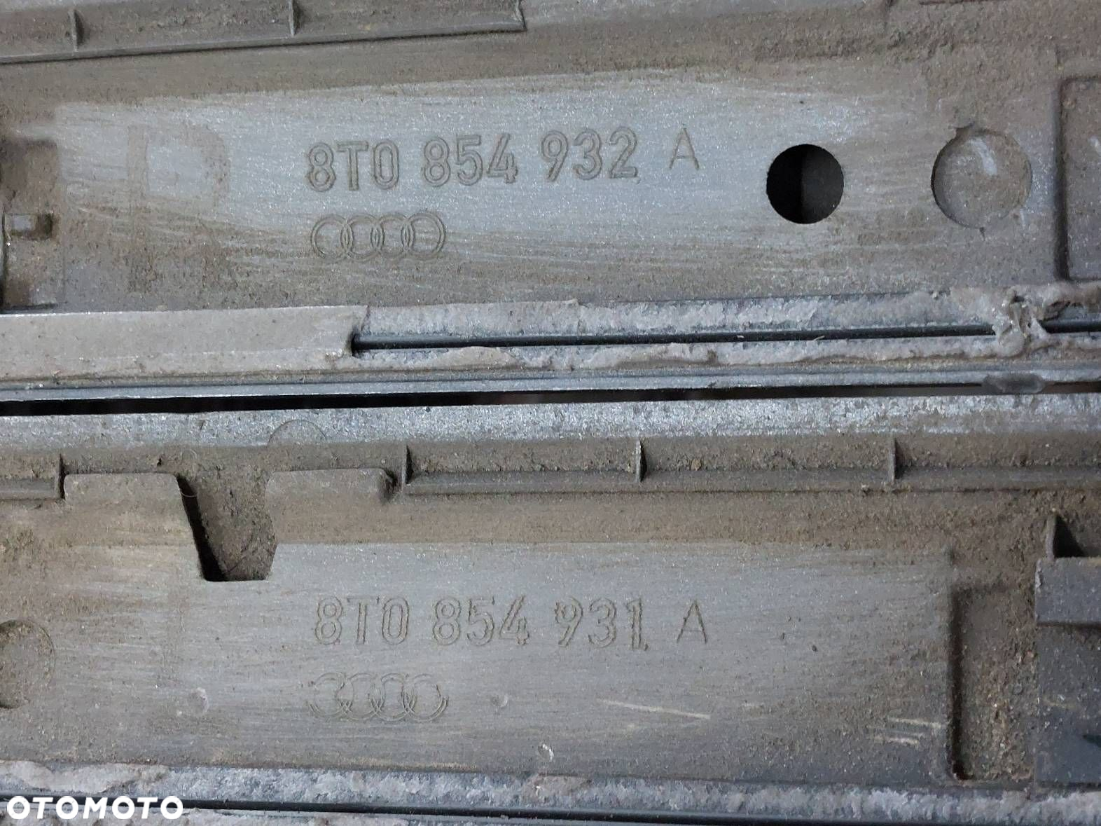 LISTWA PROGOWA LEWA PRAWA AUDI A5 8T COUPE LY7G 8T0854932A 8T0854931A - 9