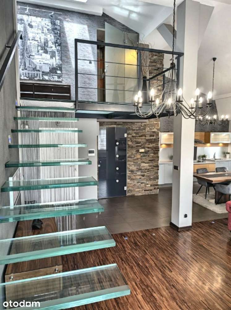 LOFT Z WIDOKIEM NA CENTRUM | 95 m² | ANTRESOLA | WOLA