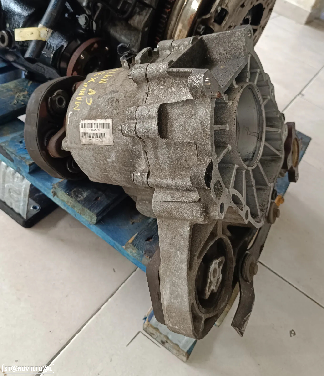 Motor Bmw X3 2.0D 177cv n47D20A E83 caixa velocidades xdrive 4x4 - 10