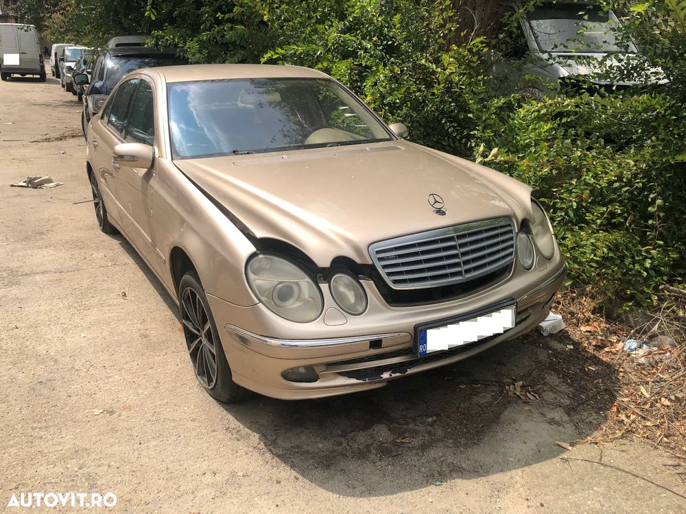 Dezmembrez Mercedes Benz E270 CDI W211 2007 bej auriu cutie manuala - 3