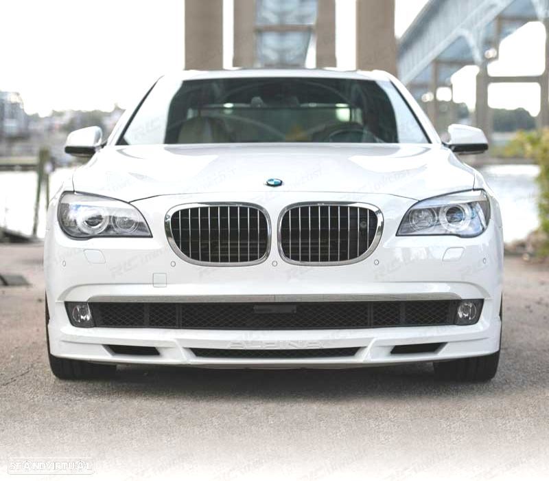 SPOILER LIP DIANTEIRO PARA BMW SERIE 7 F01 F02 09-15 LOOK ALPINA - 3
