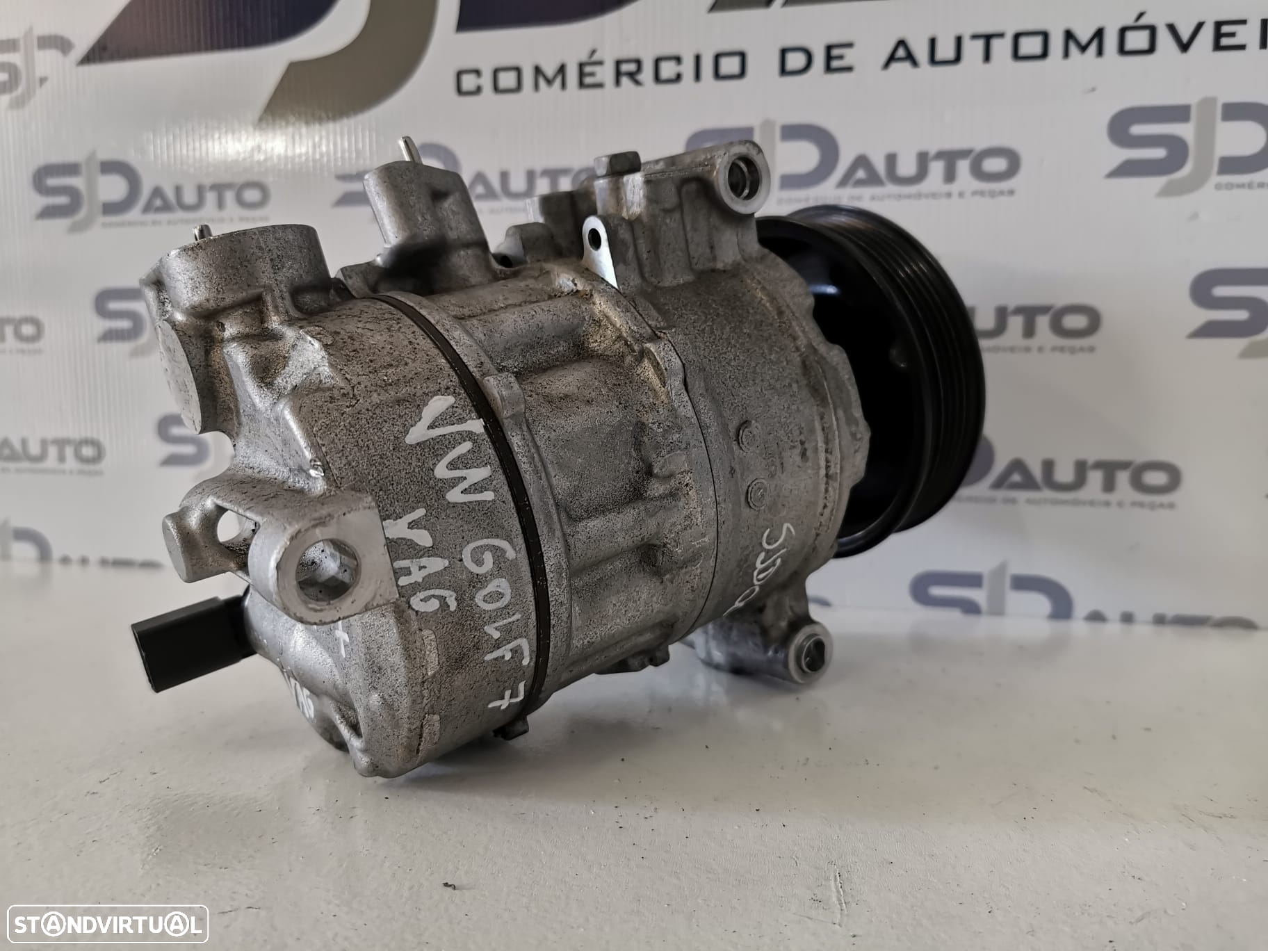 Compressor Ar Condicionado A/C - VW Golf VII / Seat Leon / Audi A3 - 3