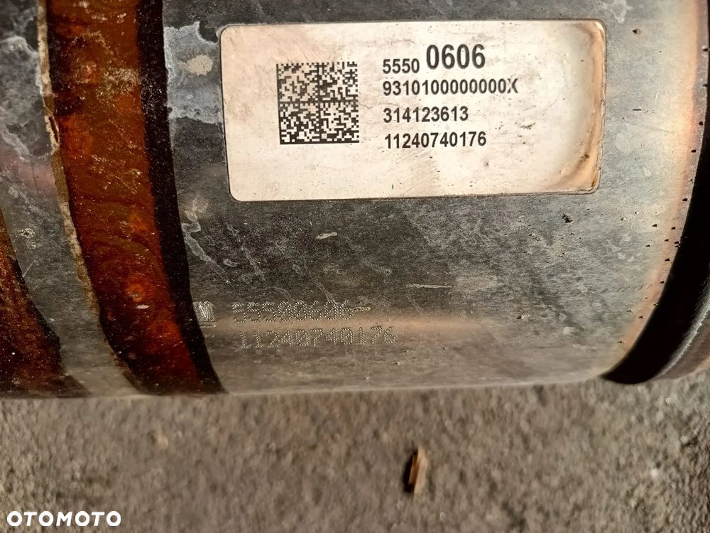 OPEL INSIGNIA B LIFT 2021 KATALIZATOR DPF WYDECH RURA 55498092 55500606 - 2