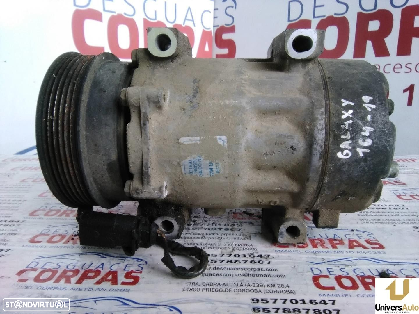 COMPRESSOR AR CONDICIONADO FORD GALAXY 2007 -1002111099 - 2
