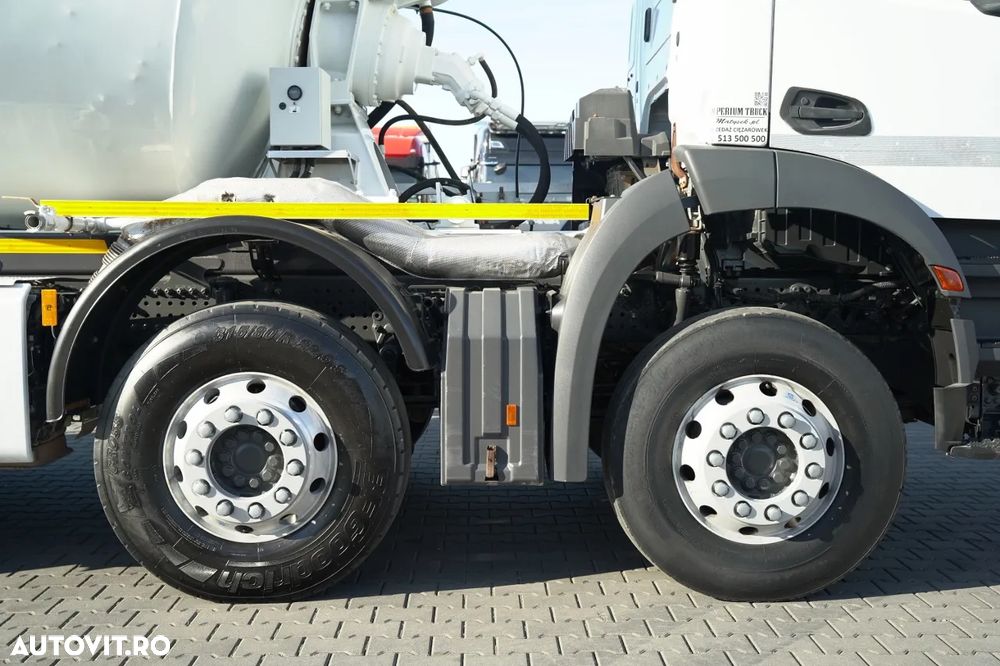 Mercedes-Benz AROCS 3240 / 9M3 BETONIERĂ / 8x4 / BETONIERĂ / AUTOMATĂ / CAMERĂ / - 24