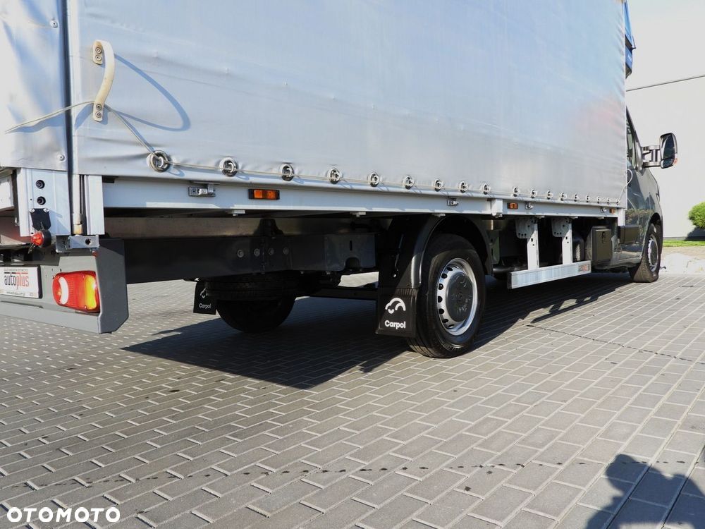Renault MASTER PLANDEKA 10 PALET WEBASTO TEMPOMAT LEDY PNEUMATYKA KLIMATYZACJA  165KM - 18