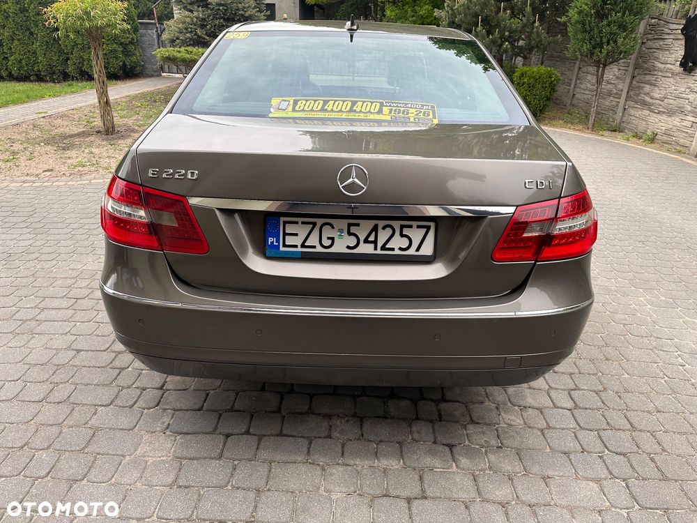 Mercedes-Benz Klasa E 220 CDI DPF BlueEFFICIENCY Automatik Avantgarde - 5