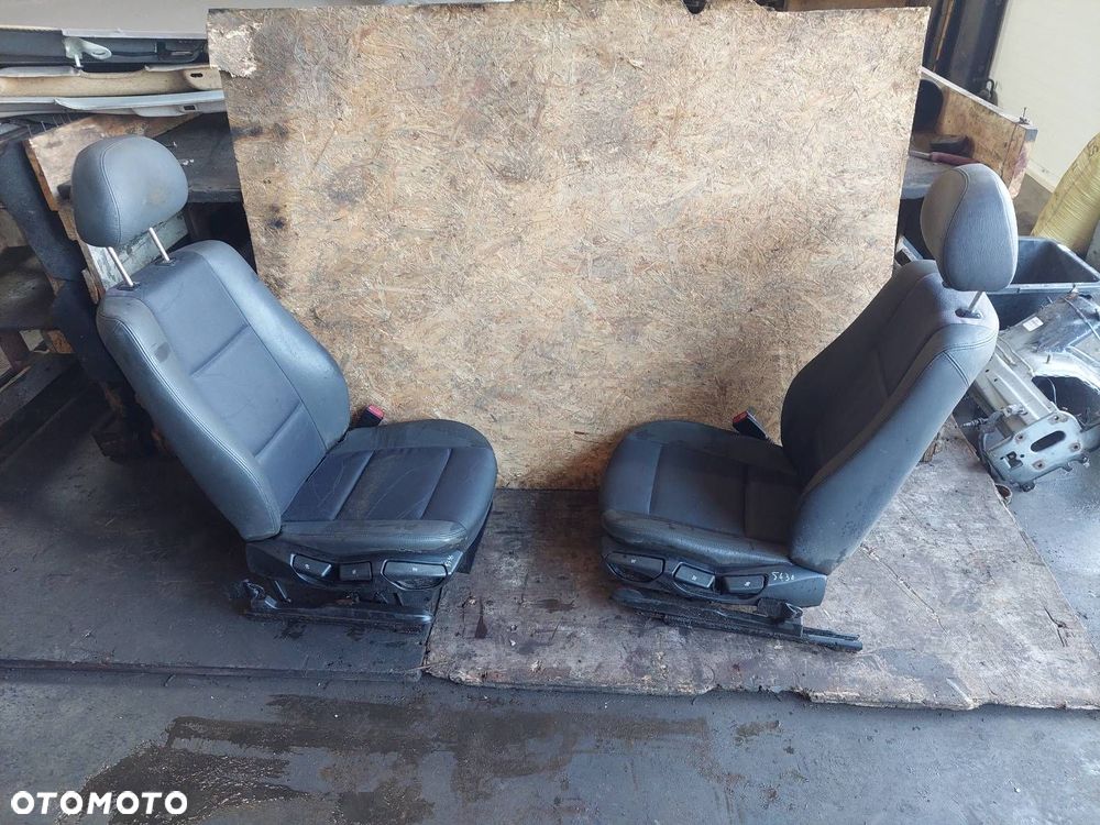 KOMPLET FOTELI LEWY PRAWY PRZÓD + KANAPA TYŁ + BOCZKI BMW E46 KOMBI TOURING - 9