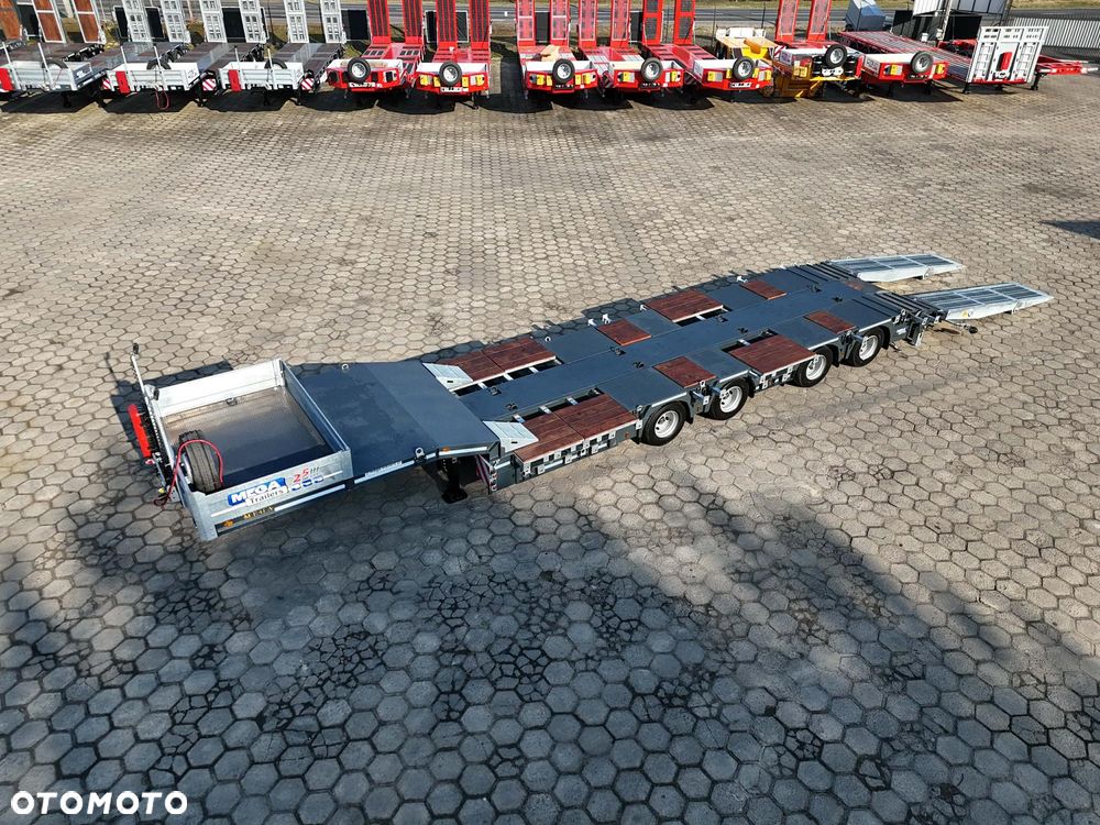 Inny 4 OSIOWA NACZEPA NISKOPODWOZIOWA Z ZAGŁĘBIENIAMI NA KOŁA! NAJAZDY HYDRAULICZNE - 11