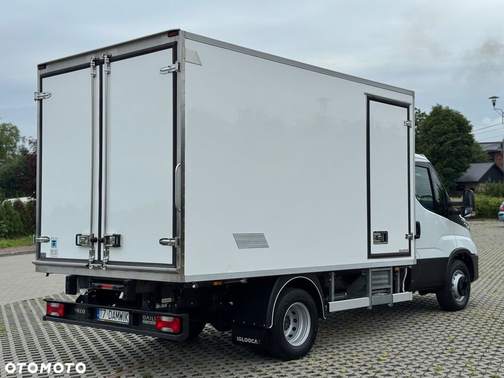 Iveco Daily‼️72C18‼️2021r 3.0 HI-MATIC Chłodnia/Mroźnia zakres -32C THERMO KING V-500 MAX Źródło Zasilania 400V Grube Ściany/Podłoga Przegroda komorowa‼️ Full LED na bliźniaku Salon Polska DMC7200kg - 6