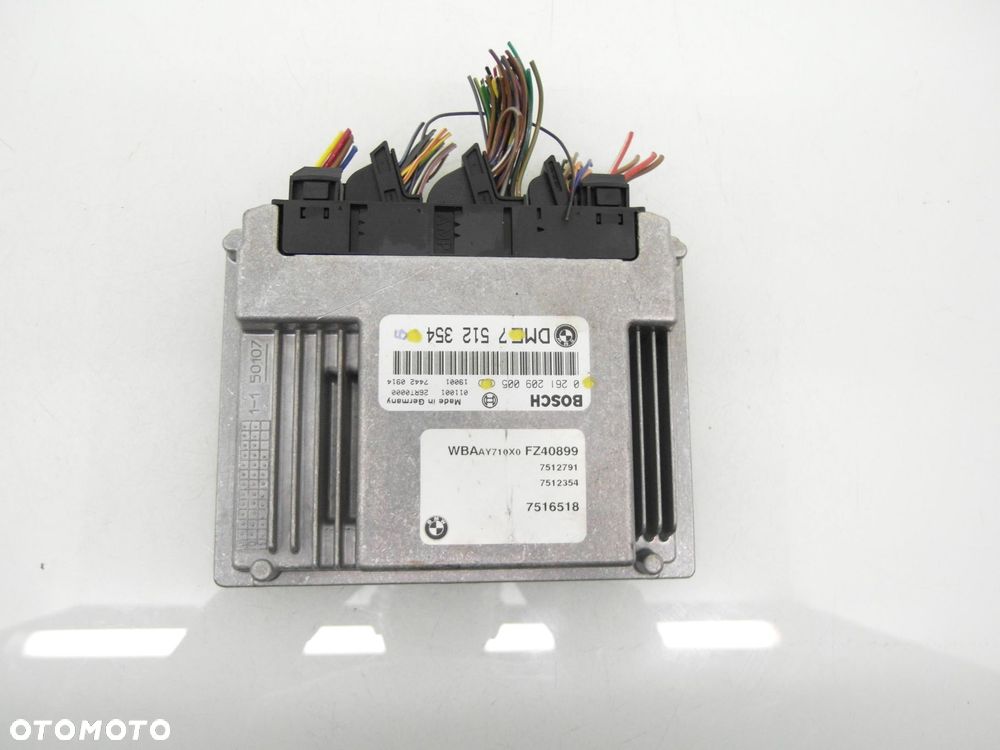 STEROWNIK BMW E46 318 i - N42 B20 A 7512354 0261209005 - 5
