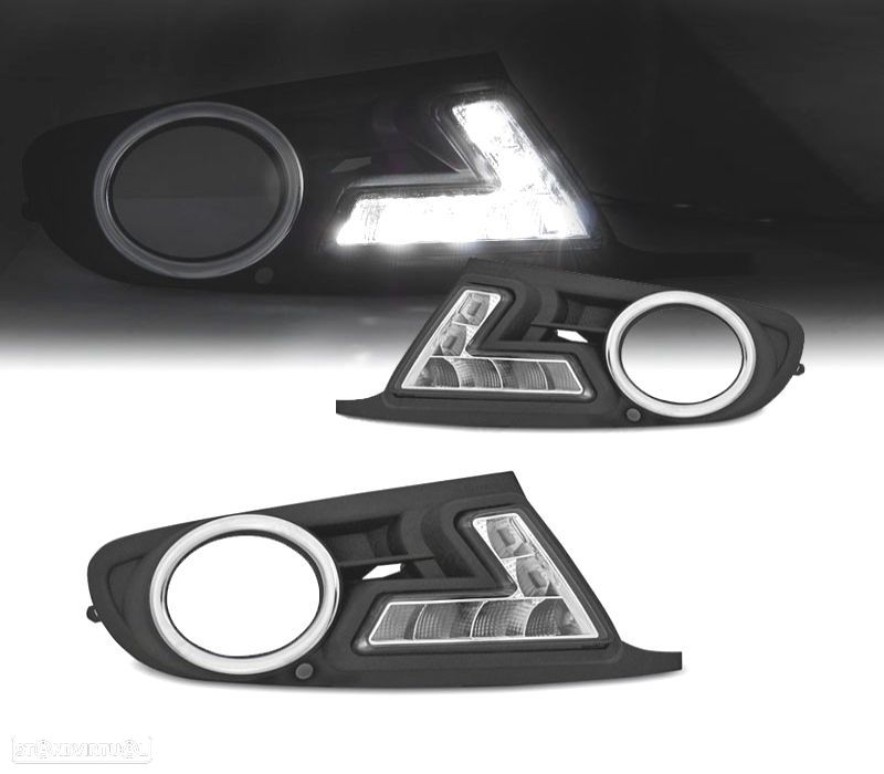 GRELHAS FAROIS NEVOEIRO COM LUZ DIURNA VOLKSWAGEN VW GOLF 6 08-12 - 1