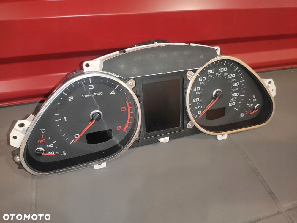 AUDI Q7 4L LIFT 3.0 TDI CJGA LICZNIK ZEGARY PRĘDKOŚCIOMIERZ ANGLIK ORYGINAŁ - 1