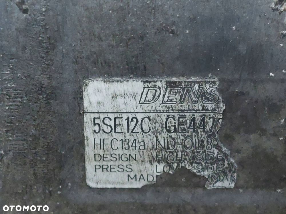 SPRĘŻARKA KOMPRESOR KLIMATYZACJI TOYOTA COROLLA VERSO II 2.0 D4D 5SE12C - 2