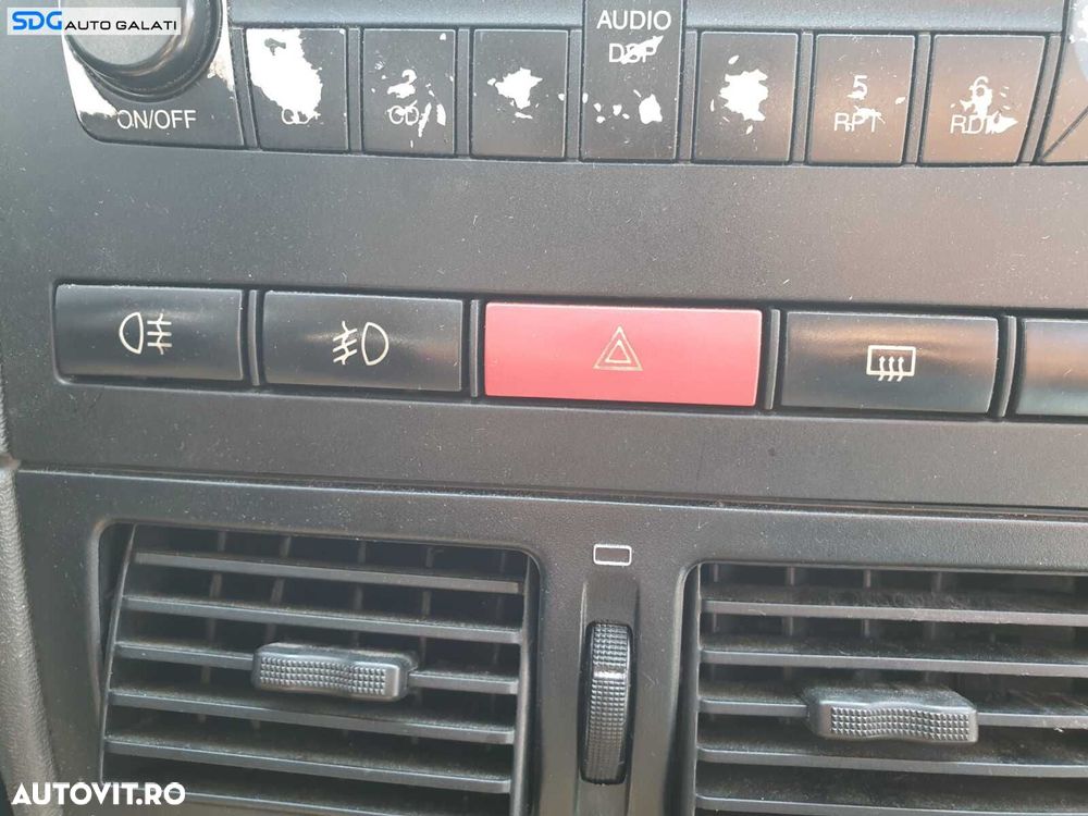 Consola Buton Butoane Releu Avarii Proiectoare Ceata Fiat Albea Facelift 2002 - 2012 - 1