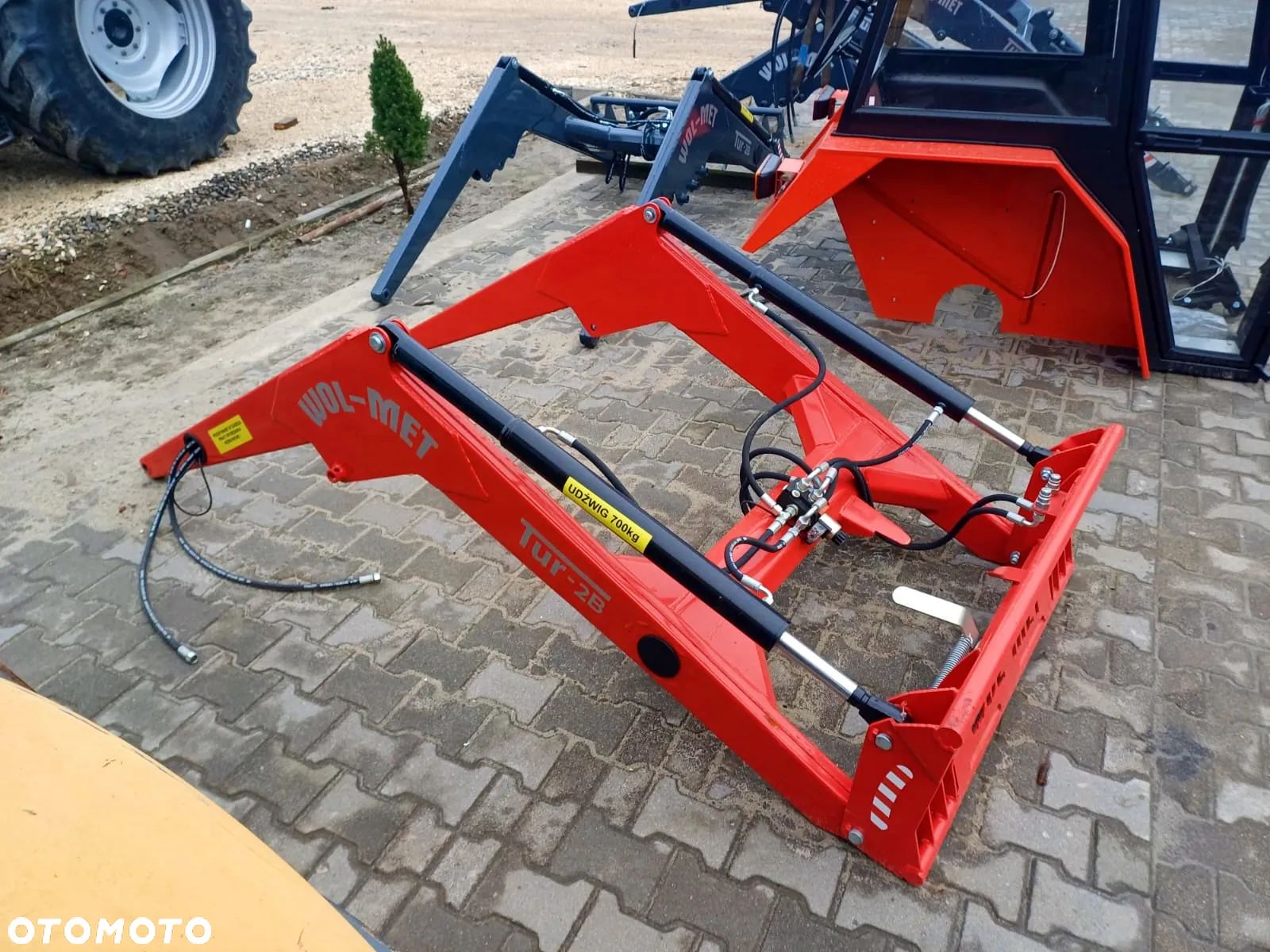 Ładowacz czołowy TUR Z OSPRZĘTEM Ładowacz TUR do C330 C360 T25 Zetor MTZ euroramka WOL-MET - 1