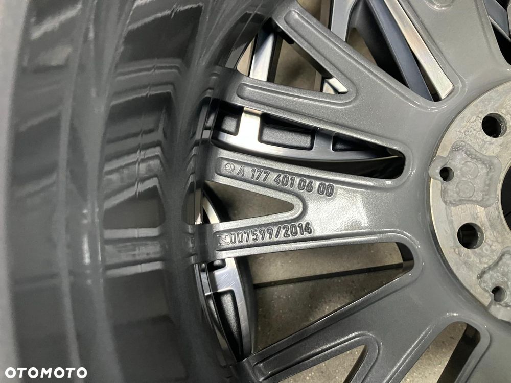 MERCEDES A-KLASA W177 OE A1774010600 FELGI ALUMINIOWE R18 7.5J ET49 5X112 ORYGINAŁ! JAK NOWE! - 10