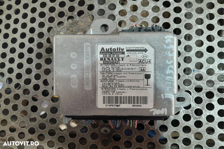 Calculator airbag 603989700 Renault Scenic 2 [2003 - 2006] Grand mini - 1