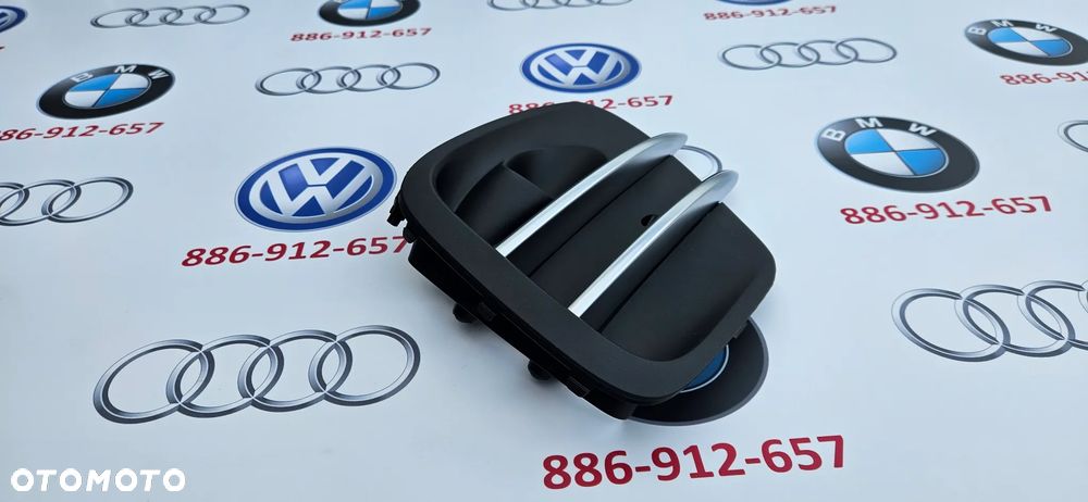 KIA RIO 3 III LIFT 2014-2017 Kratka zderzaka przednia lewa Zaślepka halogenu lewa Atrapa zderzaka przód lewy 86583-1W700 NOWA ORYGINALNA - 4