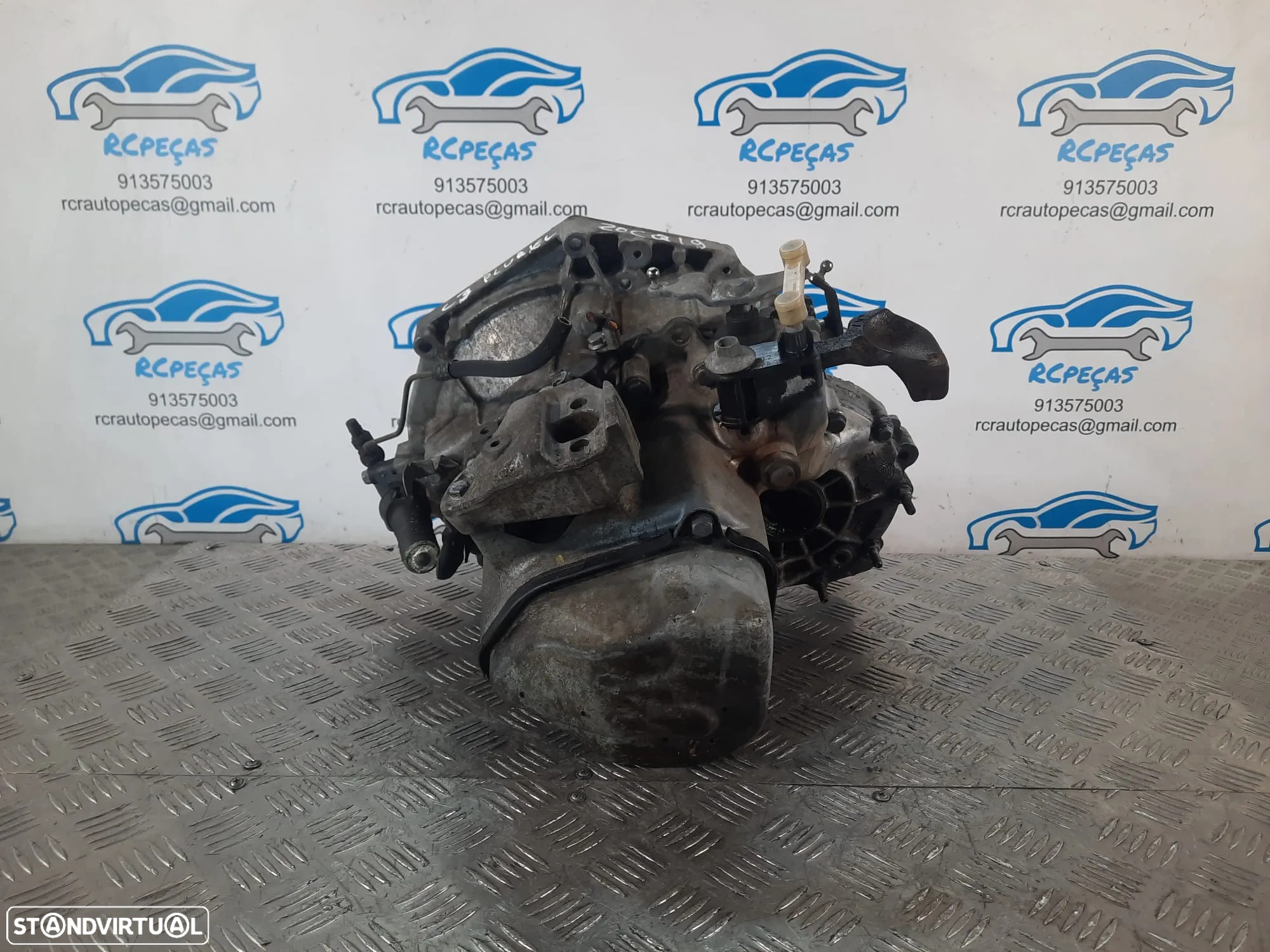 CAIXA VELOCIDADES MANUAL CITROEN C3 PLURIEL 1.4i 8V 73CV KFV 20CQ19 - 3