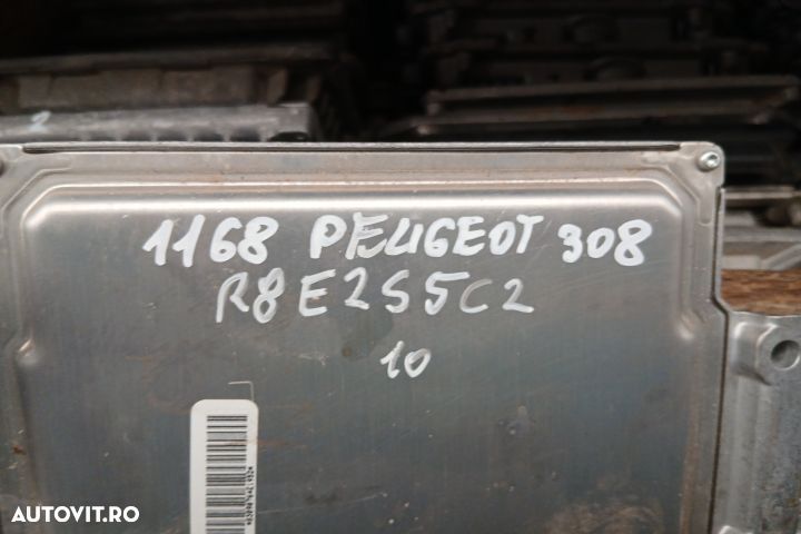 Calculator motor ECU 9663548180 9663548180 Peugeot 308 T7 [2007 - 201 - 3