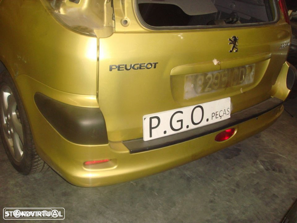 Parachoques Tras Peugeot 206 sw