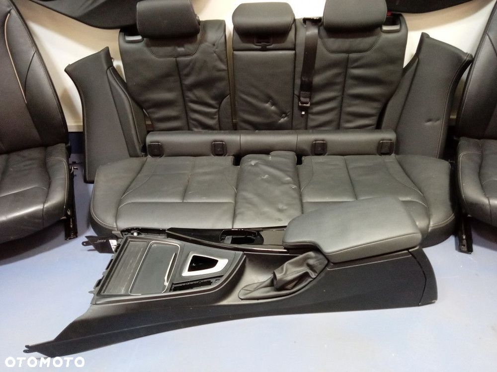 BMW 3 GT F34 FOTELE KANAPA BOCZKI KOMPLET DAKOTA SCHWARZ LCL8 - 4