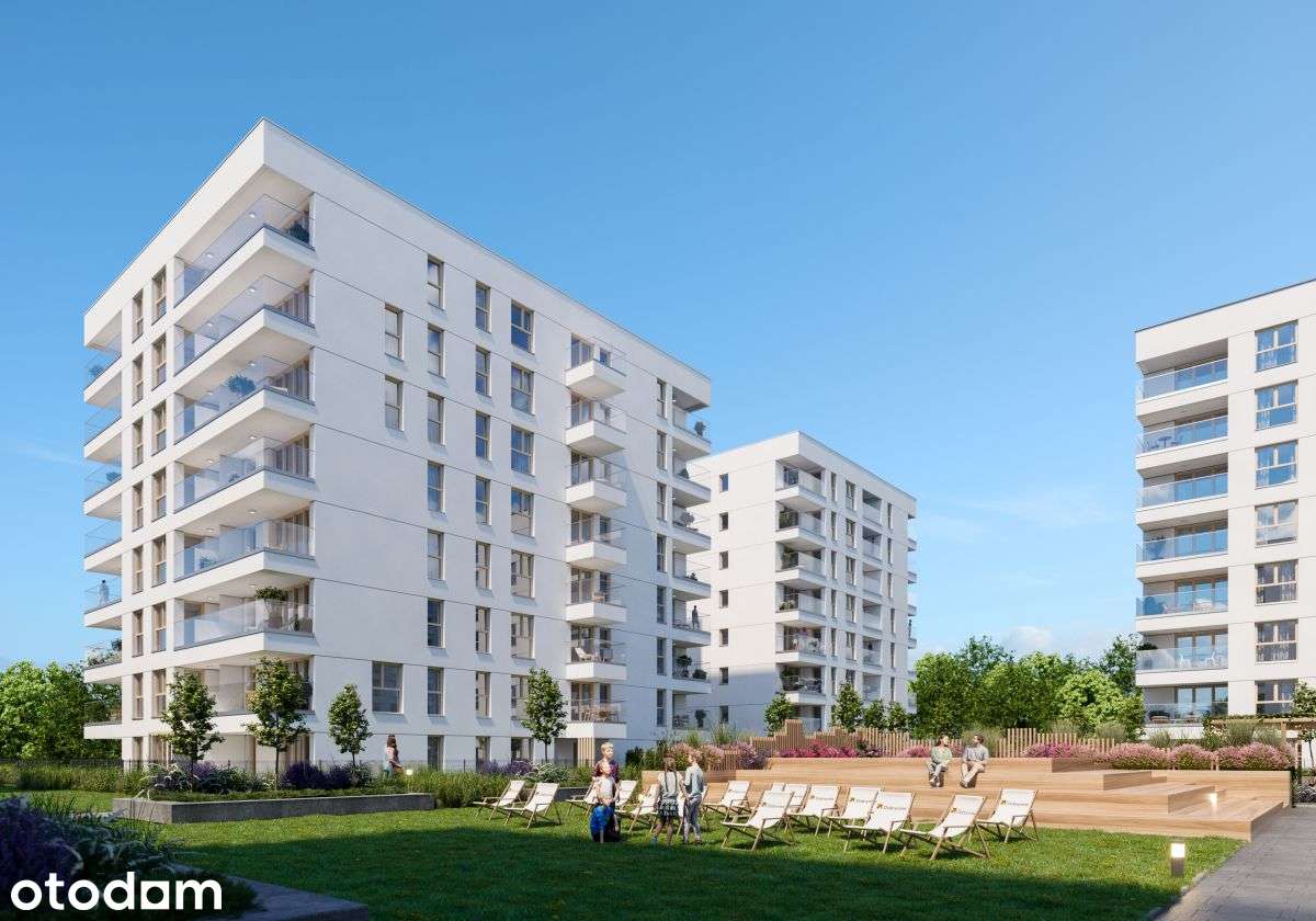 2-pokojowe mieszkanie 50m2 + balkon Bezpośrednio