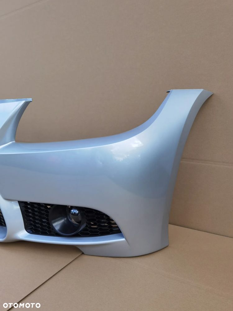 ZDERZAK BMW E90 E91 M PAKIET M3 LOOK TITANSILBER METALIC - 6