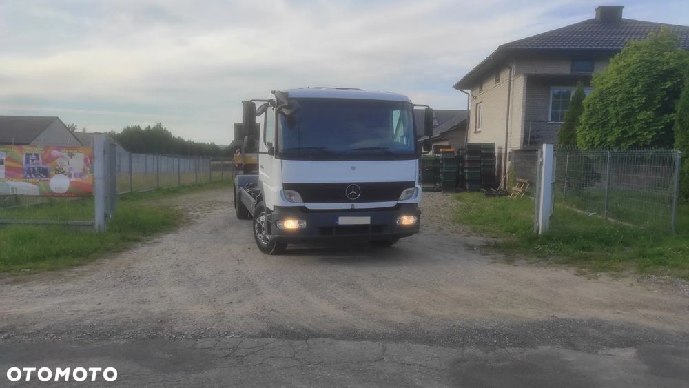 Mercedes-Benz ATEGO 1524L MOTOR 6374 L POD LAWETA BECZKA WYWROT SKRZYNIA KONTENER - 11