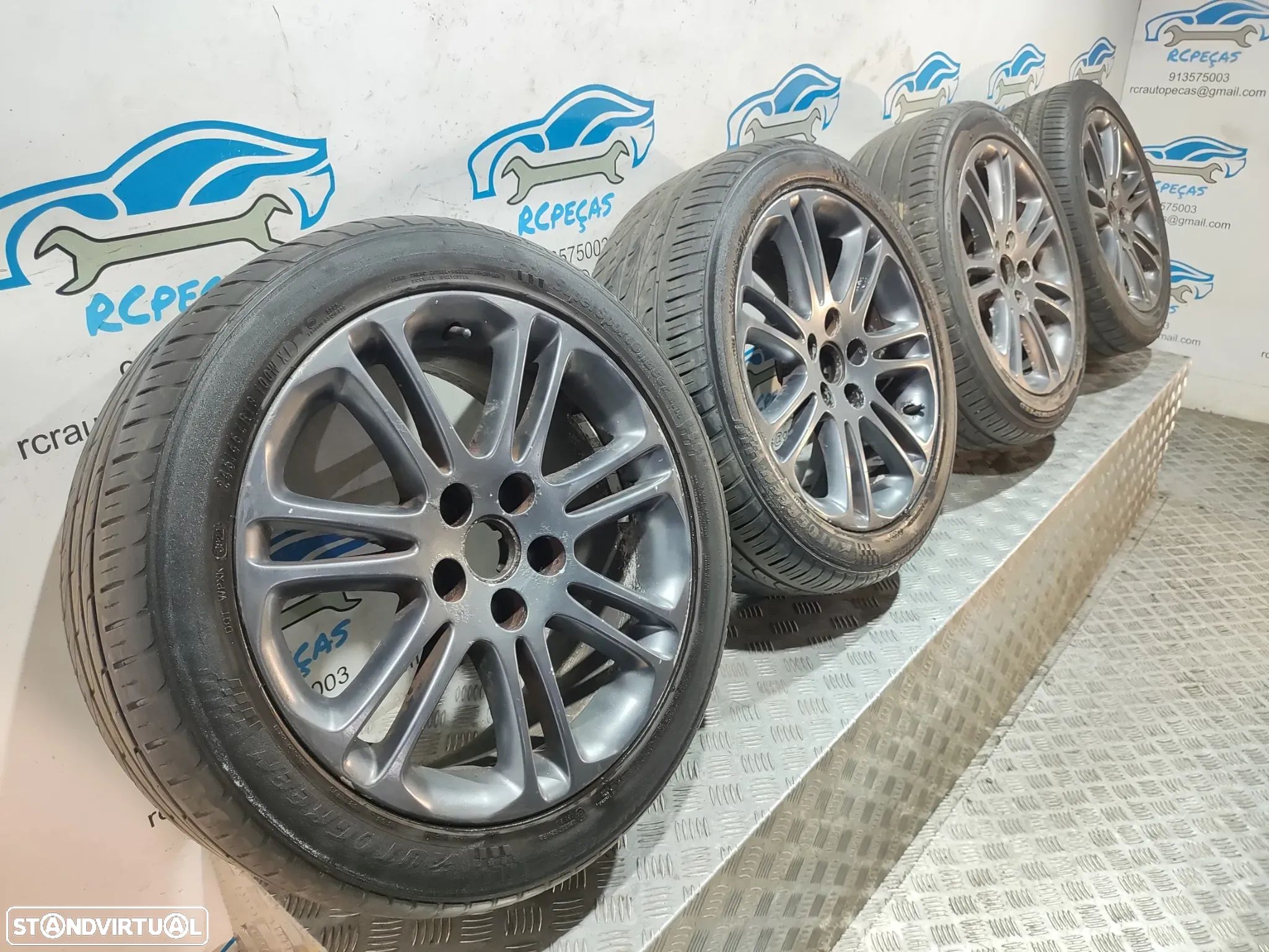 Jantes 18" Opel - Insignia A - ORIGINAIS - 8J | ET42 | 5x120 - 18 Polegadas | GM13239885 13239885 | Jante | 5 x 120 | 245 45 18 | Pneus - 1