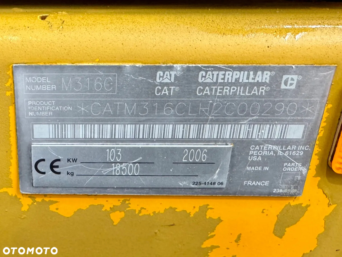 Caterpillar M316C - 8
