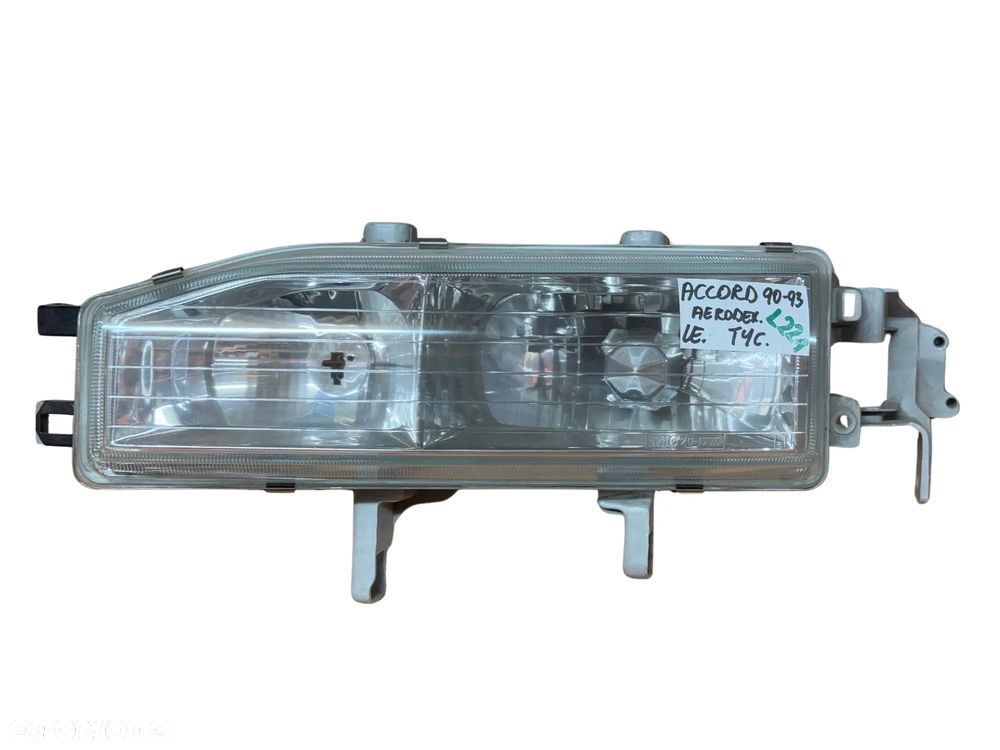 LAMPA REFLEKTOR GŁÓWNY LEWY HONDA ACCORD AERODECK LEWA TYC 04120410 20-1993B 1990-1993 - 1